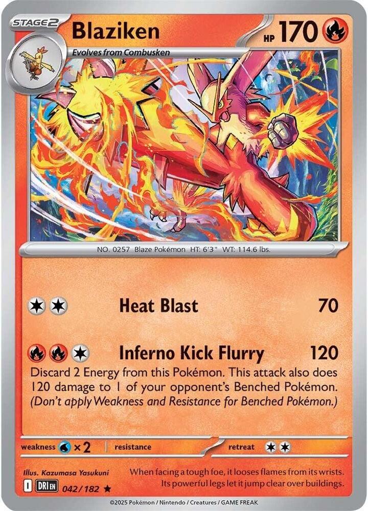 Blaziken - 042/182 [SV10: Destined Rivals] 042/182