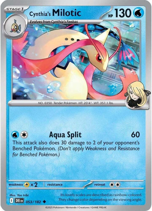 Cynthia's Milotic [SV10: Destined Rivals] 053/182