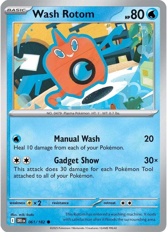 Wash Rotom [SV10: Destined Rivals] 061/182