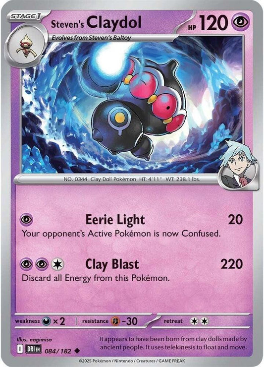 Steven's Claydol [SV10: Destined Rivals] 084/182