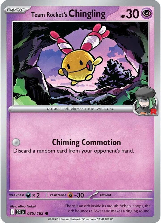Team Rocket's Chingling [SV10: Destined Rivals] 085/182
