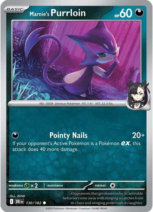 Marnie's Purrloin [SV10: Destined Rivals] 130/182