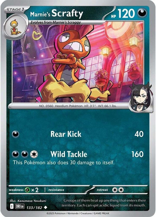 Marnie's Scrafty [SV10: Destined Rivals] 133/182
