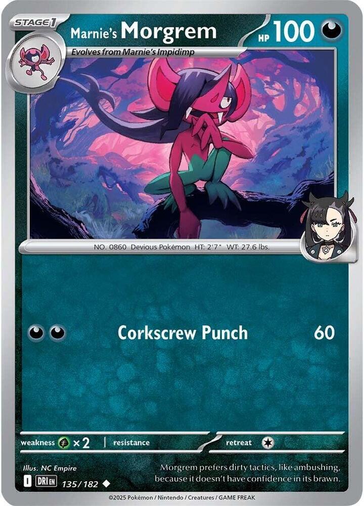 Marnie's Morgrem [SV10: Destined Rivals] 135/182