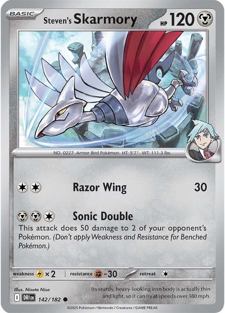 Steven's Skarmory [SV10: Destined Rivals] 142/182