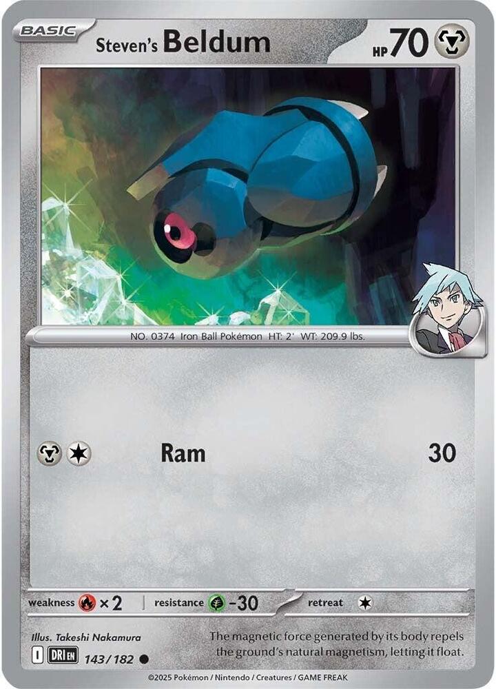 Steven's Beldum [SV10: Destined Rivals] 143/182