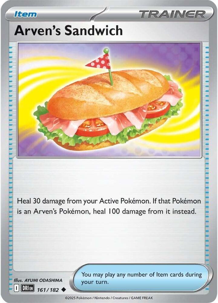 Arven's Sandwich [SV10: Destined Rivals] 161/182