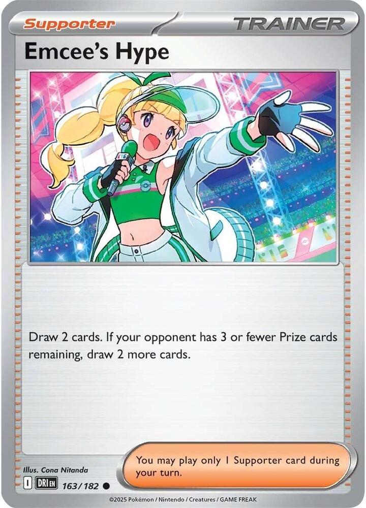 Emcee's Hype - 163/182 [SV10: Destined Rivals] 163/182