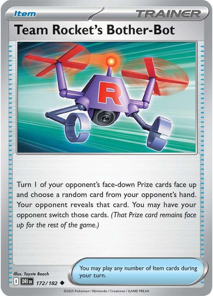 Team Rocket's Bother-Bot [SV10: Destined Rivals] 172/182