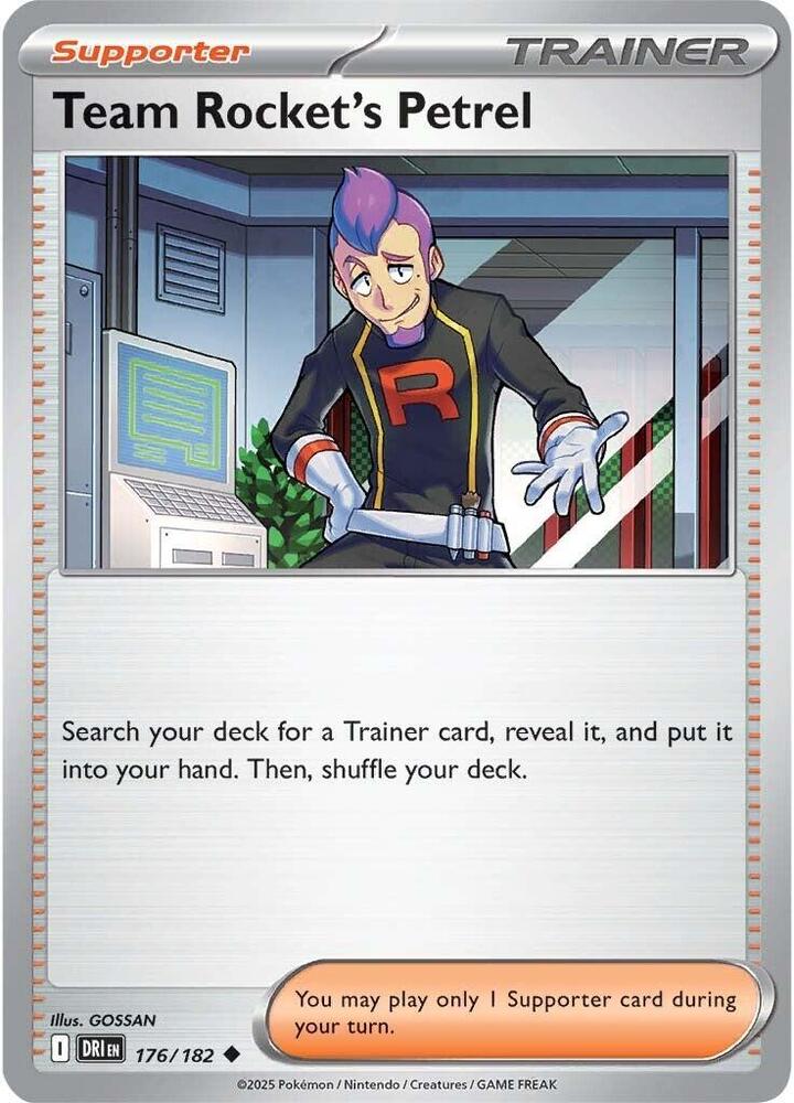Team Rocket's Petrel - 176/182 [SV10: Destined Rivals] 176/182