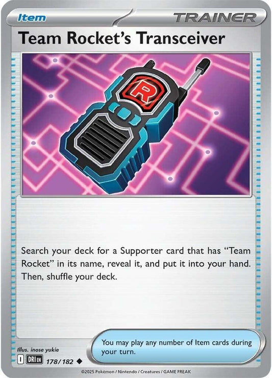 Team Rocket's Transceiver [SV10: Destined Rivals] 178/182