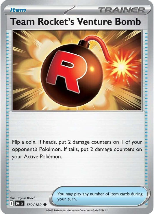 Team Rocket's Venture Bomb [SV10: Destined Rivals] 179/182