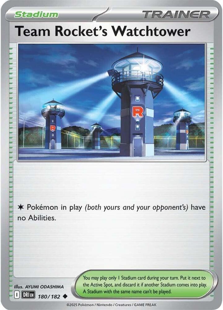 Team Rocket's Watchtower [SV10: Destined Rivals] 180/182