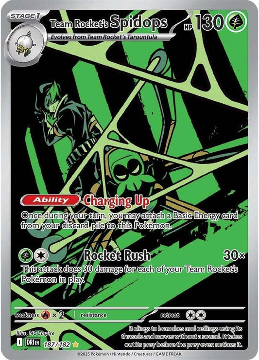 Team Rocket's Spidops - 187/182 [SV10: Destined Rivals] 187/182