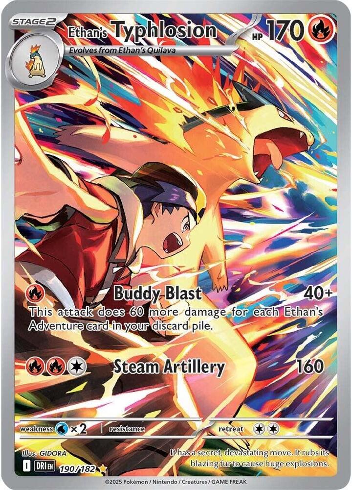 Ethan's Typhlosion - 190/182 [SV10: Destined Rivals] 190/182