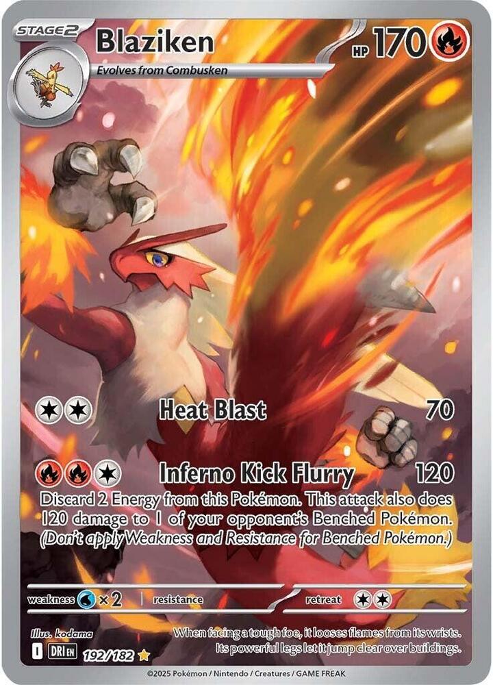 Blaziken - 192/182 [SV10: Destined Rivals] 192/182