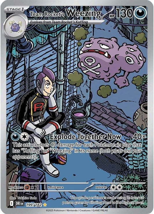 Team Rocket's Weezing - 199/182 [SV10: Destined Rivals] 199/182