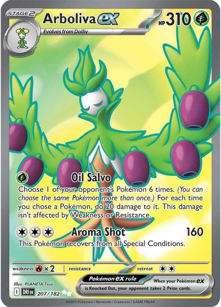 Arboliva ex - 207/182 [SV10: Destined Rivals] 207/182
