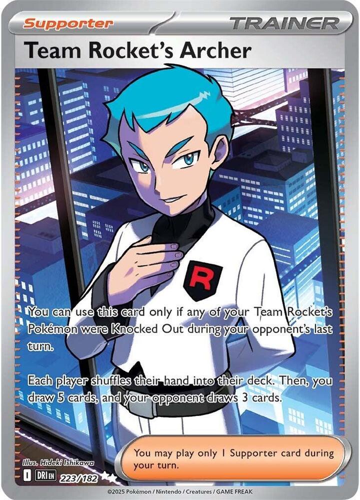 Team Rocket's Archer - 223/182 [SV10: Destined Rivals] 223/182