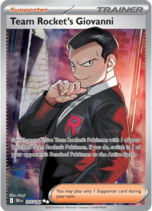 Team Rocket's Giovanni - 225/182 [SV10: Destined Rivals] 225/182