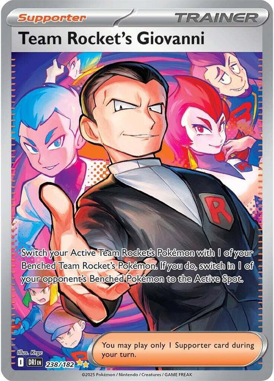 Team Rocket's Giovanni - 238/182 [SV10: Destined Rivals] 238/182