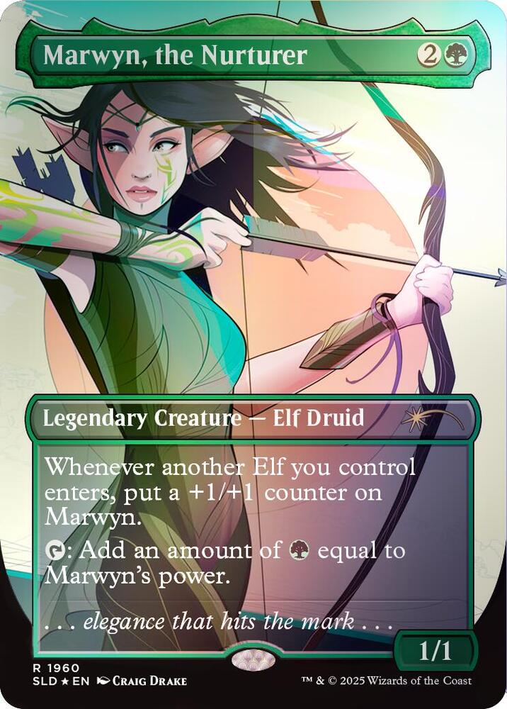Marwyn, the Nurturer (Rainbow Foil) [Secret Lair Drop Series] 1960