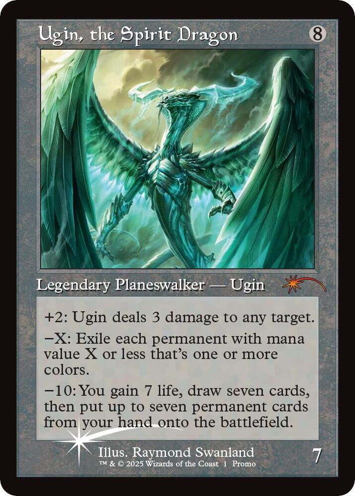 Ugin, the Spirit Dragon (Retro Frame) [MagicFest Cards] 1