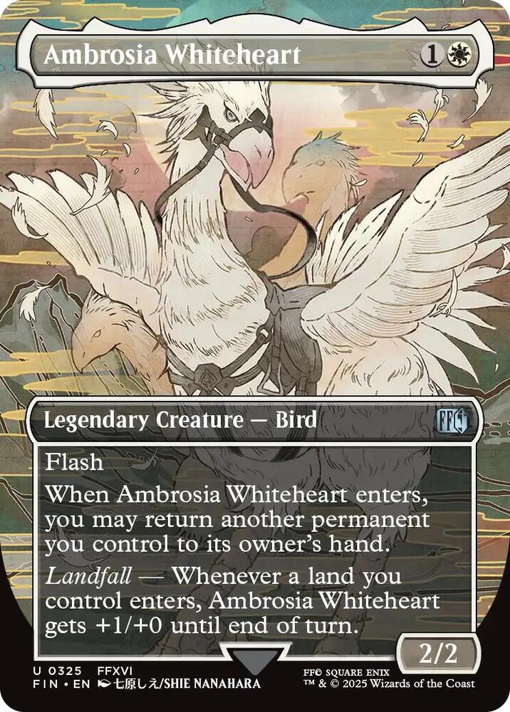 Ambrosia Whiteheart (Borderless) [FINAL FANTASY] 325