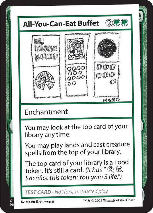 All-You-Can-Eat Buffet [Mystery Booster 2 Playtest Cards]