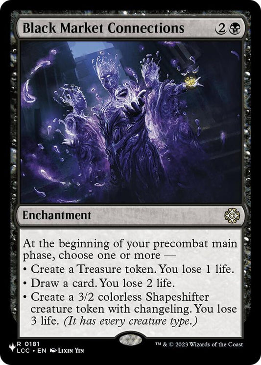 Black Market Connections [The List Reprints] 181