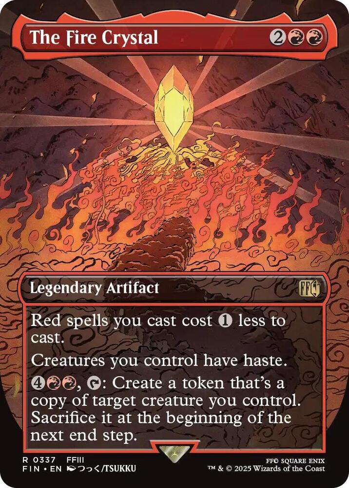 The Fire Crystal (Borderless) [FINAL FANTASY] 337