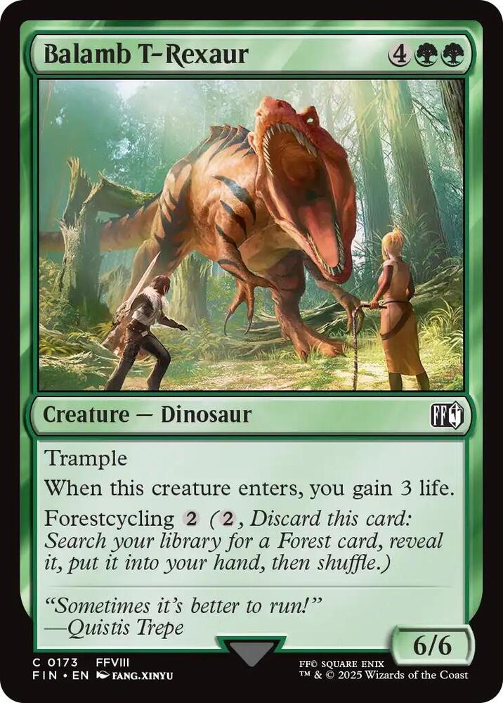 Balamb T-Rexaur [FINAL FANTASY] 173