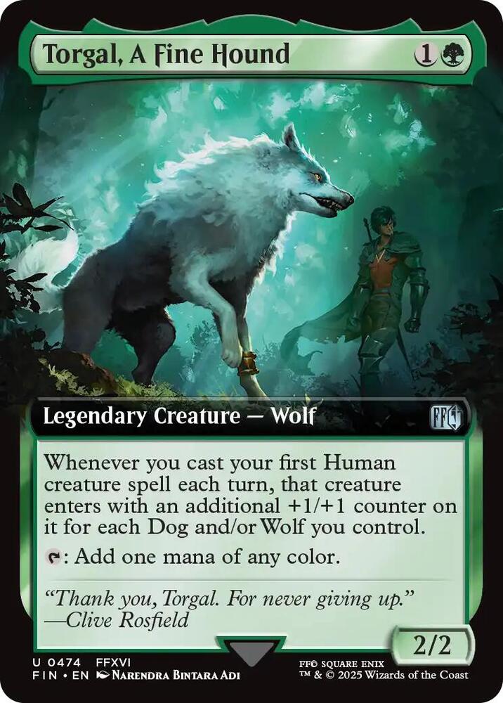 Torgal, A Fine Hound (Extended Art) [FINAL FANTASY] 474