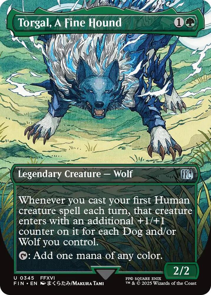 Torgal, A Fine Hound (Borderless) [FINAL FANTASY] 345