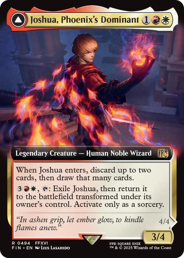 Joshua, Phoenix's Dominant (Extended Art) [FINAL FANTASY] 494