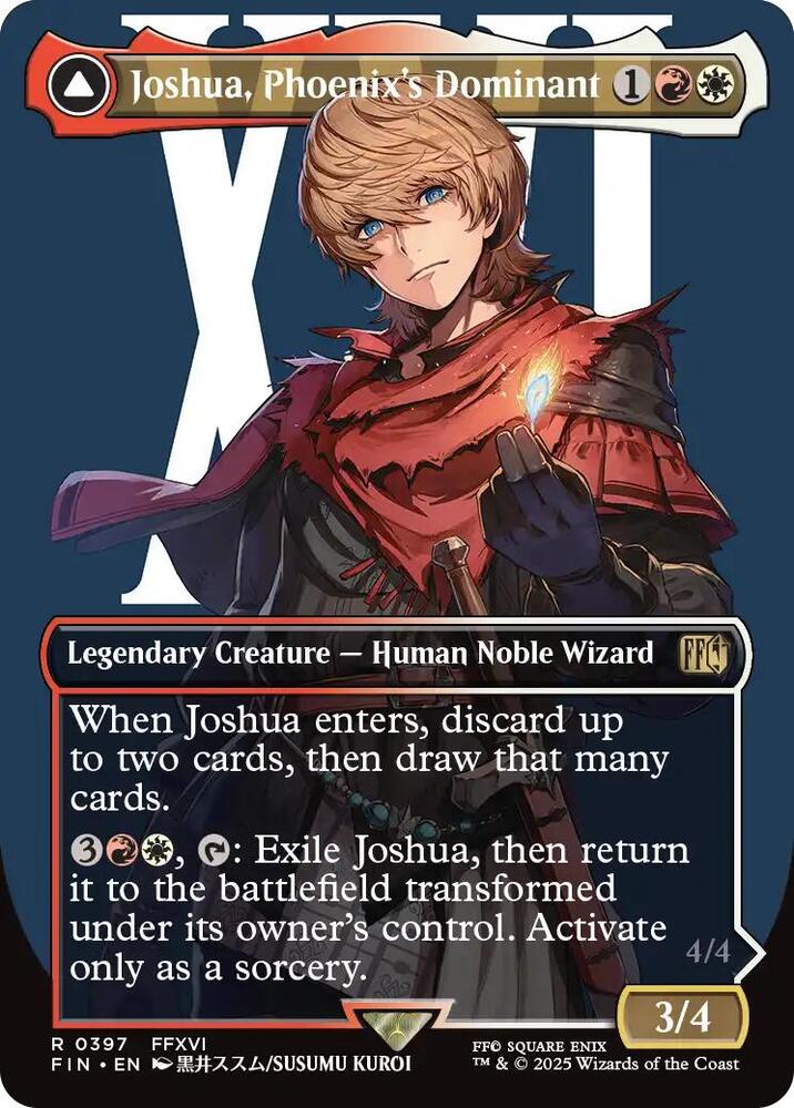 Joshua, Phoenix's Dominant (Borderless) [FINAL FANTASY] 397