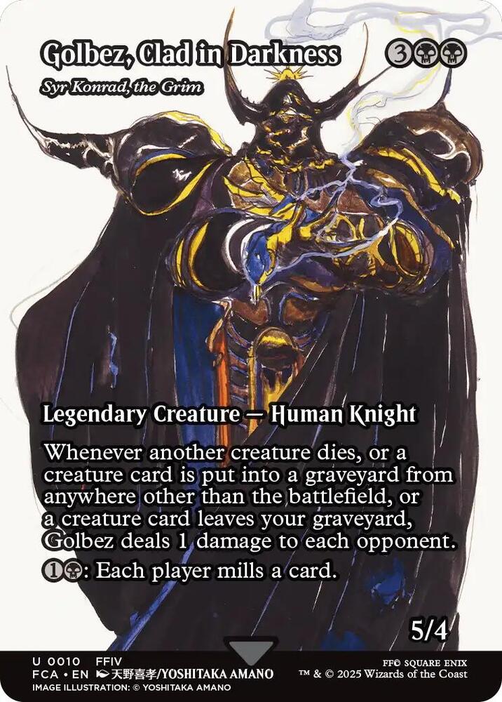 Golbez, Clad in Darkness - Syr Konrad, the Grim (Showcase) [FINAL FANTASY: Through the Ages] 10