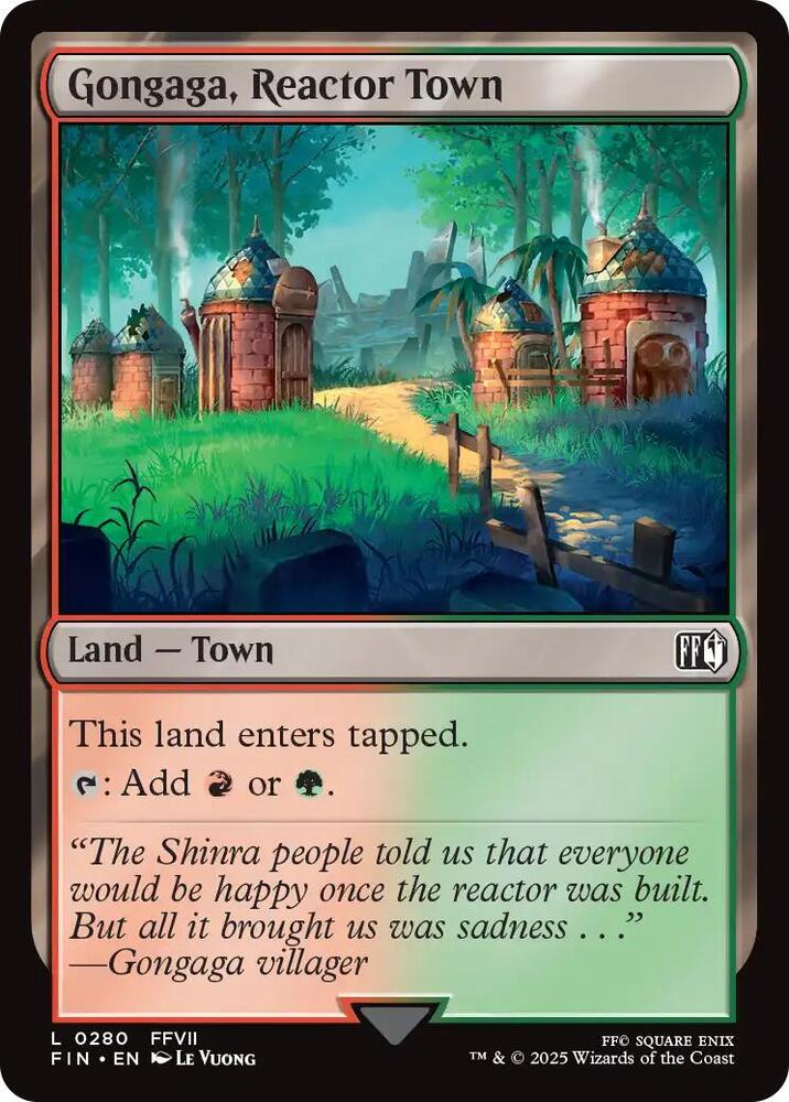 Gongaga, Reactor Town [FINAL FANTASY] 280