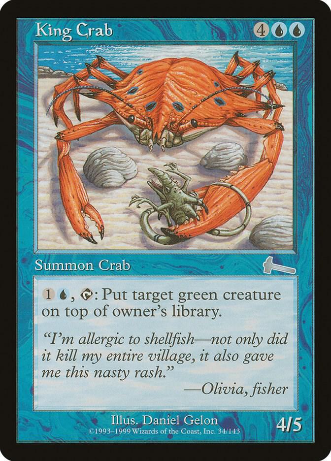 King Crab [Urza's Legacy] 34