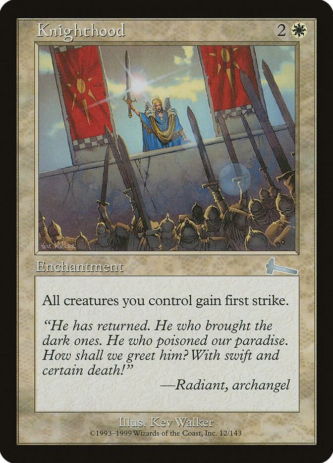 Knighthood [Urza's Legacy] 12