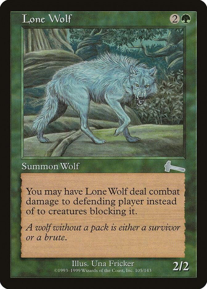 Lone Wolf [Urza's Legacy] 105