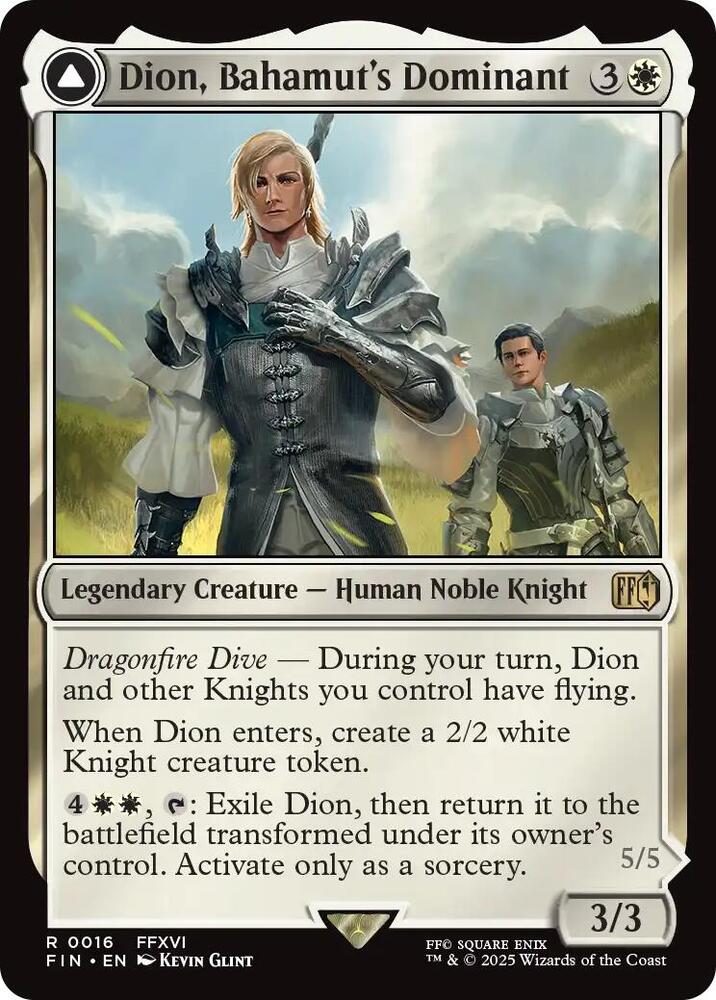 Dion, Bahamut's Dominant [FINAL FANTASY] 16