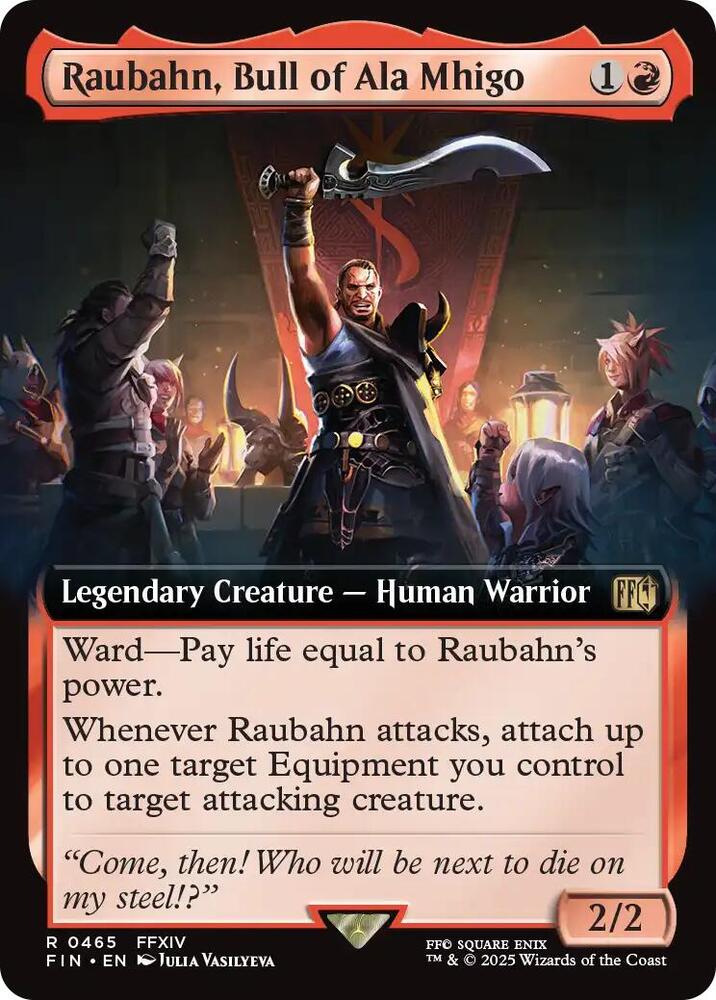 Raubahn, Bull of Ala Mhigo (Extended Art) [FINAL FANTASY] 465