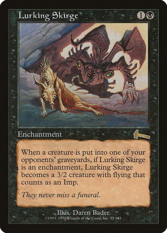 Lurking Skirge [Urza's Legacy] 55