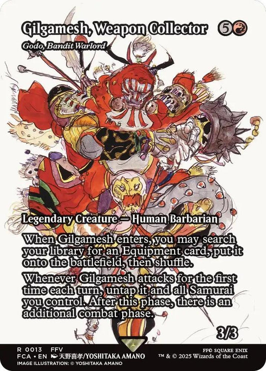 Gilgamesh, Weapon Collector - Godo, Bandit Warlord (Showcase) [FINAL FANTASY: Through the Ages] 13