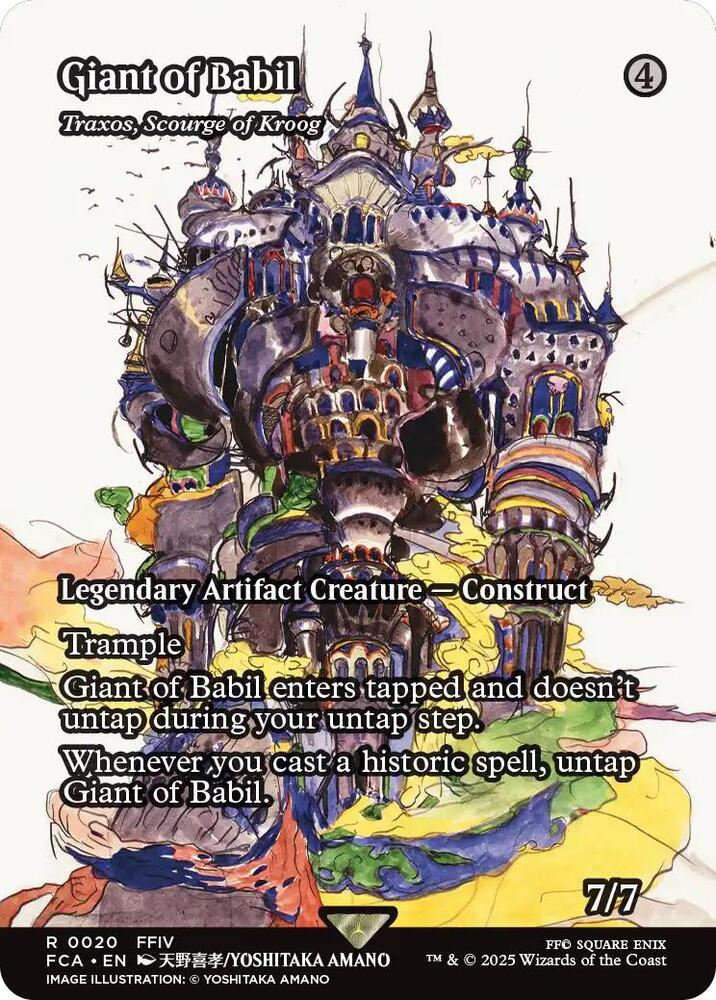 Giant of Babil - Traxos, Scourge of Kroog (Showcase) [FINAL FANTASY: Through the Ages] 20