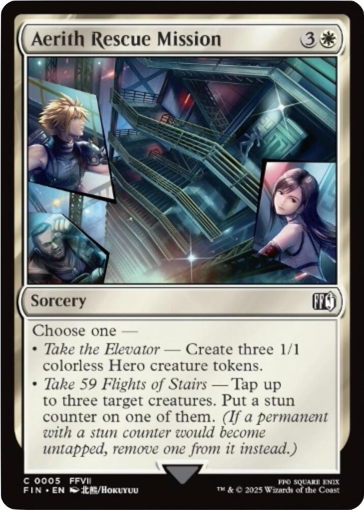 Aerith Rescue Mission [FINAL FANTASY] 5