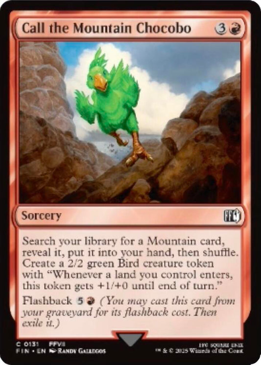 Call the Mountain Chocobo [FINAL FANTASY] 131