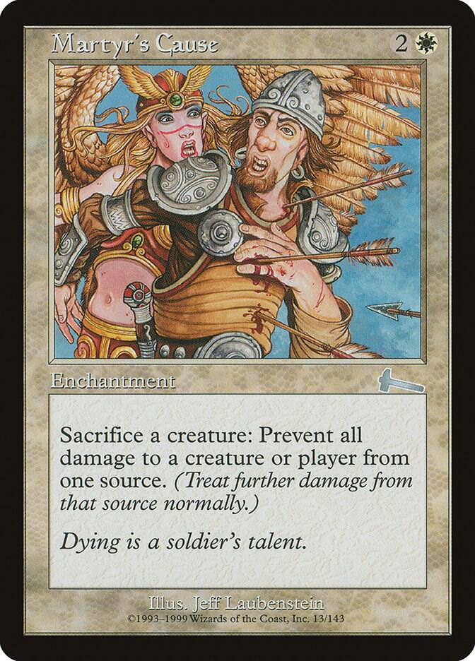 Martyr's Cause [Urza's Legacy] 13