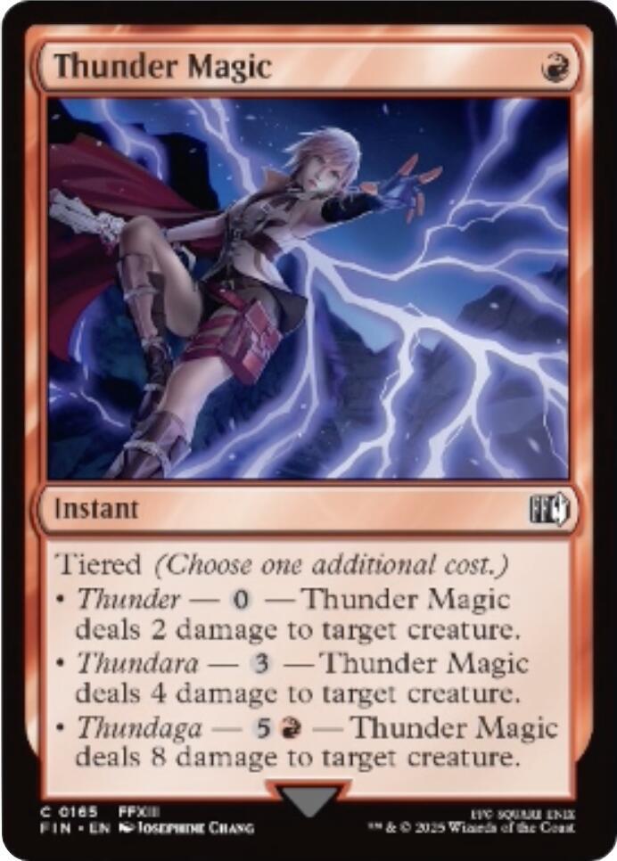Thunder Magic [FINAL FANTASY] 165